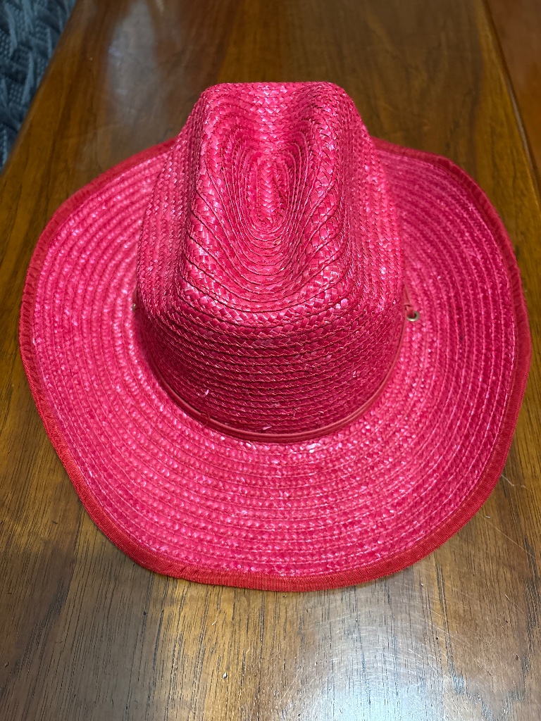 Red Hat Society Officially Licenced Product Straw Hat